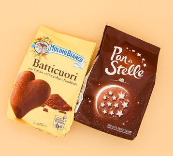 Batticuori (4,70€) / Pan di Stelle (5,10€)