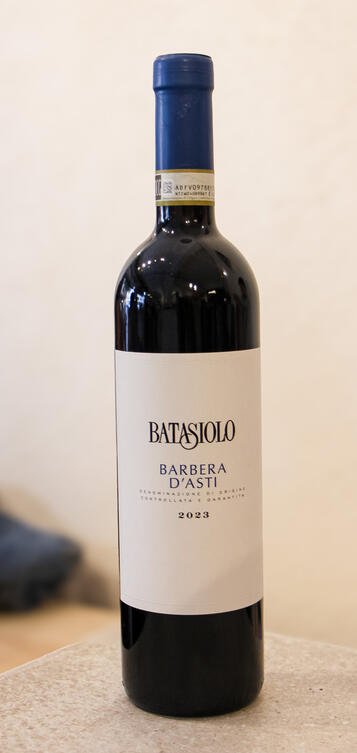 Barbera D'asti - BATASIOLO (17€)
